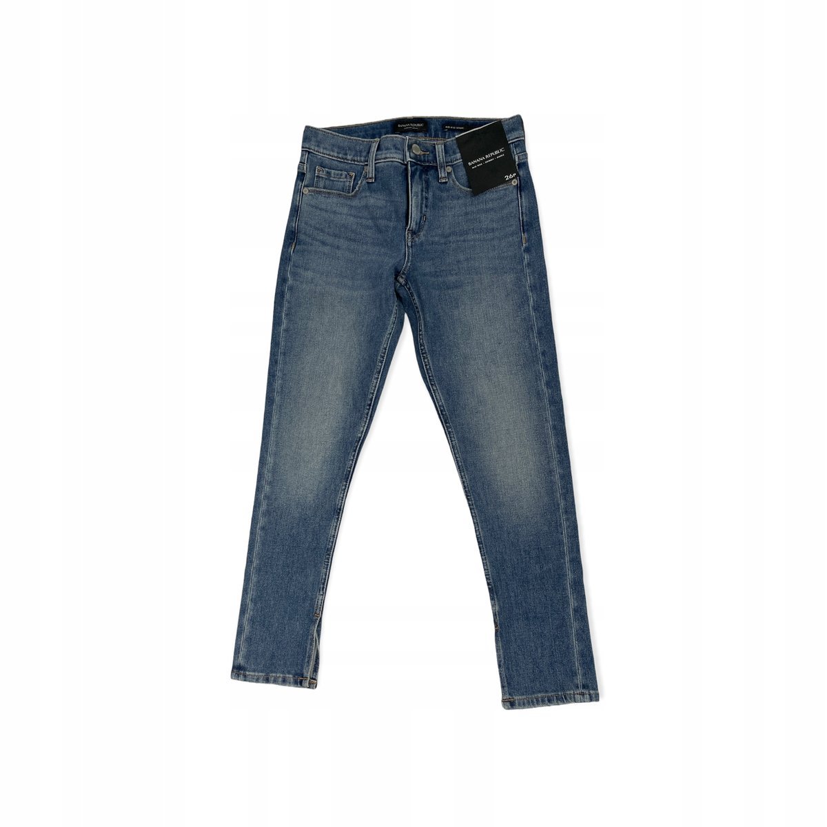 Jeansowe spodnie damskie skinny BANANA REPUBLIC 26