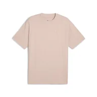 Koszulki sportowe damskie - Koszulka unisex Essentials Elevated PUMA Rose Quartz Pink - miniaturka - grafika 1