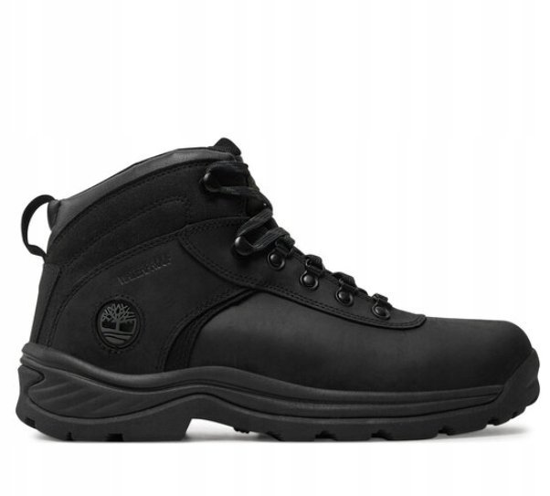 TIMBERLAND MĘSKIE TRZEWIKI CZARNE ZE SKÓRĄ SZNUROWANE 46 1J3A