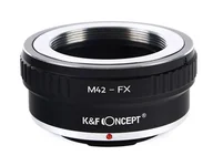 Paski, szelki, uprzęże foto - ADAPTER M42 na FX Fuji X-Pro1 X-E1 Jakość K&F - miniaturka - grafika 1