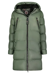 Geographical Norway Parka "Adrianna" w kolorze zielonym - Kurtki damskie - miniaturka - grafika 1