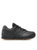 Buty dla dziewczynek - New Balance Sneakersy GC574NBB Czarny - miniaturka - grafika 1