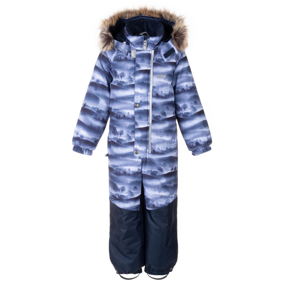 Chłopięcy kombinezon zimowy ROCK las granatowy Lenne r.98