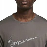 Koszulki męskie - Lekka koszulka męska sportowa długi rękaw Nike M - miniaturka - grafika 1