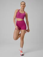 Spodenki damskie - 4F Legginsy krótkie treningowe damskie - różowe XS - miniaturka - grafika 1