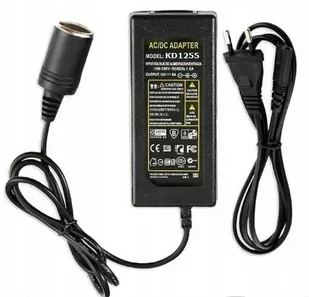 KONWERTER NAPIĘCIA SIECIOWEGO ADAPTER ACDC 230V na 12V PRZETWORNICA LODÓWKI - Przetwornice samochodowe - miniaturka - grafika 1