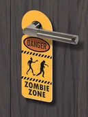 Akcesoria do drzwi - Zawieszka na klamkę - ZOMBIE - miniaturka - grafika 1