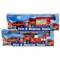 Teama Pojazdy ratunkowe Straż pożarna z drabiną 1:48 - Samochody i pojazdy dla dzieci - miniaturka - grafika 1