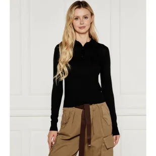 Pinko Wełniany sweter LIQUOROSO | Slim Fit - Swetry damskie - miniaturka - grafika 1