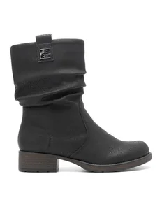 Rieker Botki Z9583-00 Czarny - Botki damskie - miniaturka - grafika 1