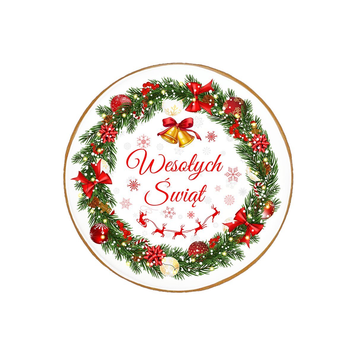 Piernik na Boże Narodzenie – Wieniec (40g)