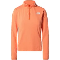 Bluzy sportowe damskie - Bluza Treningowa Damska The North Face Riseway 1/2 Zip - miniaturka - grafika 1