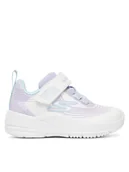 Buty dla dziewczynek - Skechers Sneakersy Microspec Advance 303575N/WLVM Biały - miniaturka - grafika 1