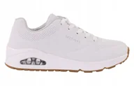 Buty sportowe damskie - Buty młodzieżowe Skechers Uno-stand 403674L-WHT - miniaturka - grafika 1