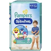 Pieluchy - Pampers Splashers, Pieluszki do pływania, rozmiar 5-6, 10 szt. - miniaturka - grafika 1