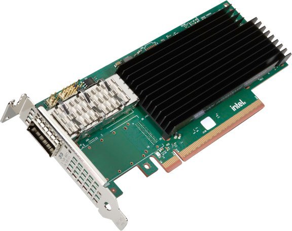 Karta sieciowa Intel Ethernet Network Adapter E835-CCQDA1 - Karta sieciowa - PCIE 4.0 x16 / PCIE 5.0 x8 - 200 Gigabit QSFP28 x 1 - Wielopak - 5 sztuk E835CCQDA1M
