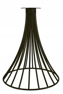 Noga metalowa, złota podstawa do stołu 60 cm stół - Meble modułowe i akcesoria - miniaturka - grafika 1