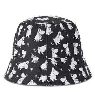 Kapelusz Reima Bucket Moomin Svalka 5300268A Black - Czapki dla dzieci - miniaturka - grafika 1
