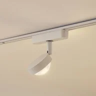 Lampy pozostałe - Spot LED Lindby 48 V Lumaro, biały, Ø 7,3 cm, aluminium, ściemniany - miniaturka - grafika 1