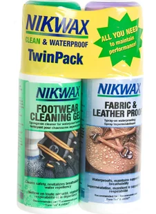 Nikwax Zestaw pielęgnacyjny, Footwear Cleaning Gel, 125ml - Akcesoria turystyczne - miniaturka - grafika 1