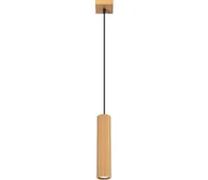 Lampy sufitowe - Sollux SL.1554 - Żyrandol na lince KARBON 1xGU10/10W/230V złoty - miniaturka - grafika 1