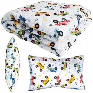 KOMPLET 160x200+40x60 KOŁDRA+PODUSZKA NA LATO DLA DZIECKA PIKOWANY-POLSKI - Kołdry i poduszki dla dzieci KOMPLET 160x200+40x60 KOŁDRA+PODUSZKA NA LATO DLA DZIECKA PIKOWANY-POLSKI - Kołdry i poduszki dla dzieci - miniaturka - grafika 1