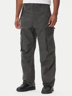 Spodnie męskie - G-Star Raw Spodnie materiałowe R-3N D25224-D191 Szary Straight Fit - miniaturka - grafika 1
