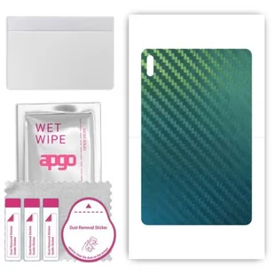 Folia naklejka skórka strukturalna na TYŁ do Huawei MatePad - Carbon Kameleon CAKA1 - apgo SKINS - Akcesoria do tabletów i e-booków - miniaturka - grafika 1