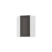 Szafki kuchenne - Szafka Górna Wisząca Narożna 1 Drzwi 58 x 58 GN-90 1F Stilo Grafit Mat Stolarz Lempert Dąb Artisan - miniaturka - grafika 1