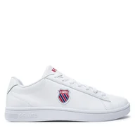 Sneakersy męskie - Sneakersy K-Swiss Court Shield 06599 113 Biały - miniaturka - grafika 1