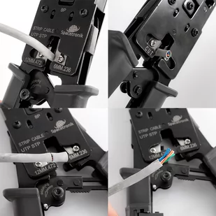 Zaciskarka RJ45/RJ12/RJ11 z testerem LAN NT-CT04 - Narzędzia warsztatowe - miniaturka - grafika 5