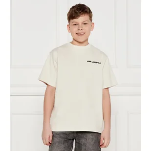 Karl Lagerfeld Kids T-shirt Regular Fit - Koszulki dla chłopców - miniaturka - grafika 1
