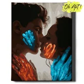 Malowanie po numerach - Obraz Malowanie Po Numerach 40X50 Cm / Dotyk Dłoni / Oh Art - miniaturka - grafika 1