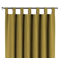 Zasłony - Dekoria Zasłona na szelkach 1 szt. oliwkowy zielony 1szt 130 × 260 cm Velvet 310-704-27 - miniaturka - grafika 1