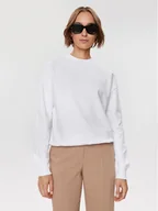 Bluzy damskie - Boss Bluza Ecaisa3 50503008 Biały Regular Fit - miniaturka - grafika 1