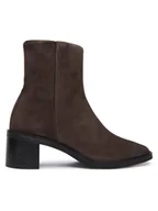 Botki damskie - Calvin Klein Botki HW0HW02592 Czarny - miniaturka - grafika 1