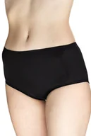 Bielizna nocna - Figi Damskie Eliza Wciągana Gumka : Kolor - Czarny, Rozmiar - 58 - miniaturka - grafika 1