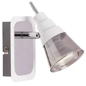 Lampy ścienne - Ideus Oprawa ścienna TOMI 35W Chrom / Biały 03046 - miniaturka - grafika 1