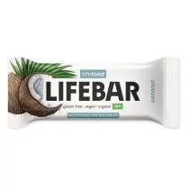 Lifefood Baton daktylowo - orzechowy z kokosem raw bez dodatku cukrów bezglutenowy 40 g Bio - Batoniki - miniaturka - grafika 1