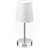 Lampy stojące - Lampa stołowa Lumière Biała 32x13x13cm - miniaturka - grafika 1