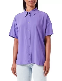 United Colors of Benetton Koszula męska, Fioletowy 30f, L - Koszule męskie - miniaturka - grafika 1
