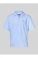 Koszule męskie - Koszula casualowa o kroju relaxed fit z kołnierzykiem typu resort - Lacoste - miniaturka - grafika 1