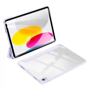 Dux Ducis Copa etui iPad 10.9'' 2022 (10 gen.) pokrowiec smart cover podstawka fioletowe - Etui do tabletów - miniaturka - grafika 1