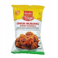 Chipsy - Indyjska przekąska Onion Murukku Telugu Foods 170g - miniaturka - grafika 1