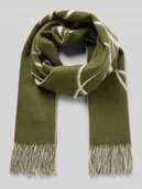 Apaszki i szaliki damskie - Szal z czystej wełny - miniaturka - grafika 1