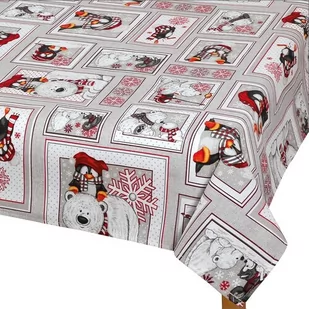 Bellatex Obrus Zimowy Patchwork, 40 x 90 cm, 40 x 90 cm - Obrusy i serwetki - miniaturka - grafika 1