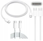 Kable USB - SZYBKI KABEL DO IPHONE 15 PRO MAX USB-C TYP C 60W PRZEWÓD MOCNY W OPLOCIE - miniaturka - grafika 1