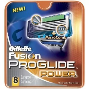Gillette wkłady do maszynki Fusion ProGlide Power 8 sztuk - Maszynki do golenia i wkłady - miniaturka - grafika 1