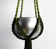 Kwietniki - Dłuuugi kwietnik makrama FERN FLOWER - miniaturka - grafika 1