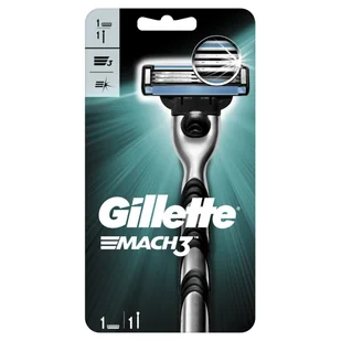 Gillette Mach 3 M) maszynka do golenia - Maszynki do golenia i wkłady - miniaturka - grafika 3